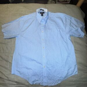 Colours Alexander Julian Button‎ Down Short Sleeve Top Large